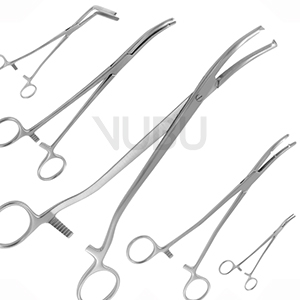 Hysterectomy- and Parametrium Forceps