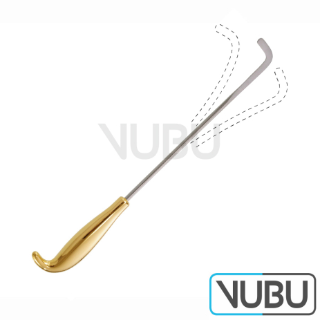 Breast Dissectors - Angulated blades - Malleable - Length 13 - 33 cm
