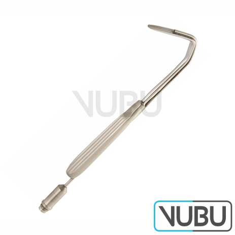 AUFRICHT Nasal Retractor - width light guide - Blades 7 mm - 6-1/4 - 16 cm