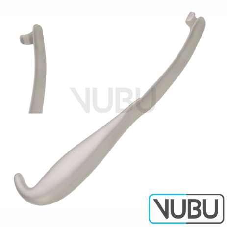BAUER intraoral retr. left hk. 21cm/8¼ 26.5mm / 16mm for Right Cheek