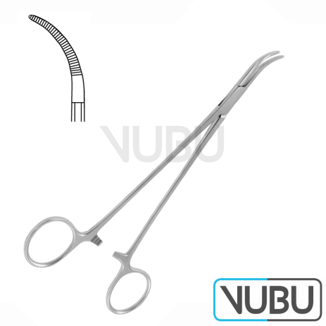 BABY-MIXTER ARTERY FORCEPS CURVED 18,0CM