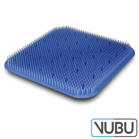 Silicone mat 245mm x 245mm blue perforated,