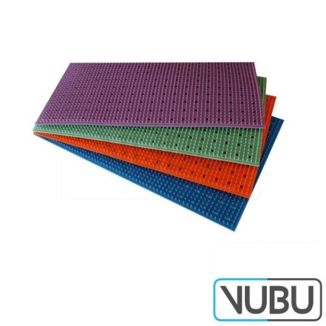 Silicone mat 495mm x 275mm x 10mm perforated