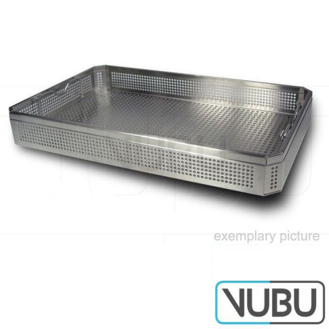 3/4 strainer made of stainless steel sheet 405mm x 253mm x 100mm