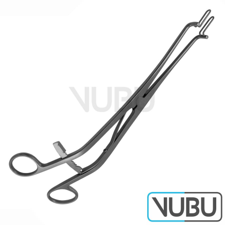 KOGAN Endospeculum laser-coated with ratchet wide 6x23mm 28cm