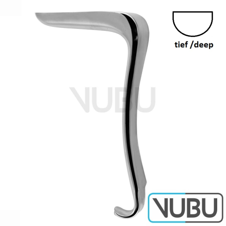 KRISTELLER Specula deep 110x36mm and Retractor 115x32mm Fig.3 Set