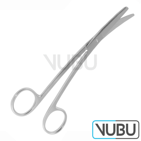 MIXTER OPERATING AND GYNECOLOGICAL SCISSORS CURVED 15,5CM