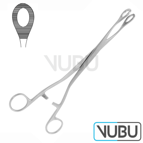 NOTO Uterus-Polypenzange 27cm