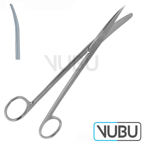 SIMS GYNECOLOGICAL SCISSORS CURVED SH-BL 23,0CM