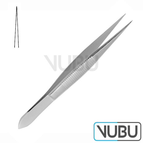 SPLINTER FORCEPS WIDTHOUT PIN SMOOTH STRAIGHT 12,5CM