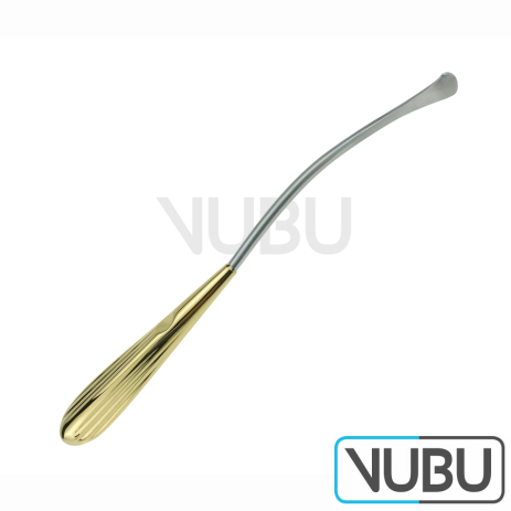 SHAPER/RAMIREZ Periosteal Dissector, curved “S” shaped, Blade Width 10 mm, Length 9 1/2 24,0 cm