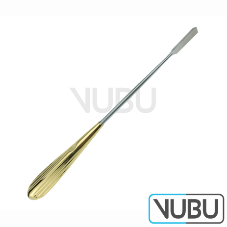 SHAPER/LANGENBECK Frontoglabellar Dissector, straight, Blade Width 10 mm, Length 9-1/2”/ 24 cm