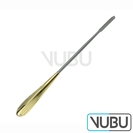 SHAPER/LANGENBECK Frontoglabellar Dissector, straight, Blade Width 7 mm, Length 9-1/2”/ 24 cm