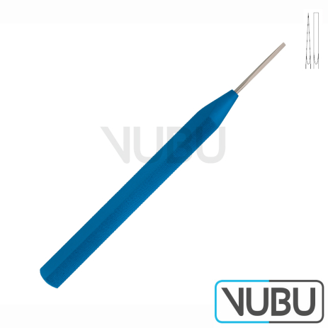 REES Nasal Osteotome, mit blauem Aluminium Handgriff, 20cm/8 3,0mm