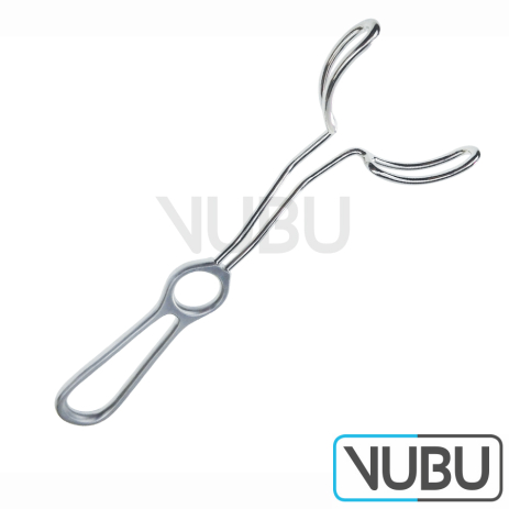 Vestibulum/Lip retractor for upper jaw, ring handle, 21cm 8-1/4