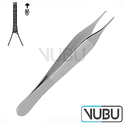 ADSON CHIRURGISCHE PINZETTE 1X2 KREUZGERIEFT 12,0CM
