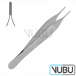 ADSON MAULBREITE 1,5 +-- 0,2 ANATOMISCHE PINZETTE 12,0CM