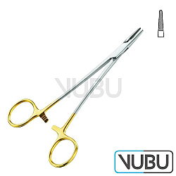 CRILE-WOOD NADELHALTER MIT HARTMETALL EINSÄTZEN 15,0CM