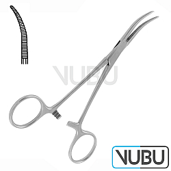 CRILE ARTERIENKLEMME GEBOGEN 14,0CM