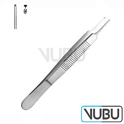 LESTER FIXIER PINZETTE 1X2 ZÄHNE 9,0CM