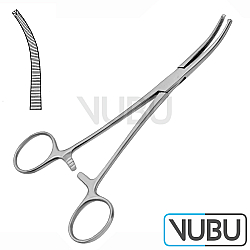 OCHSNER-KOCHER ARTERIENKLEMME GEBOGEN 18,0CM