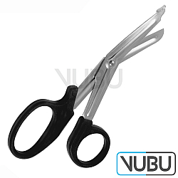 UNIVERSAL VERBANDSSCHERE 15,0CM SCHWARZER KUNSTSTOFFGRIFF