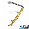FERRIERA Style Retractors - width smooth tip - width light guide - Blade size 25 mm x 15 cm