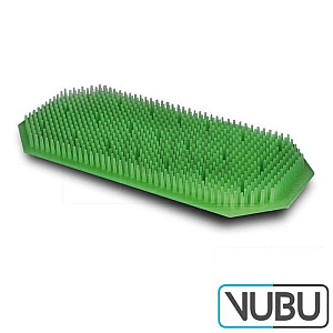 Silicone mat 270mm x 125mm green, perforated