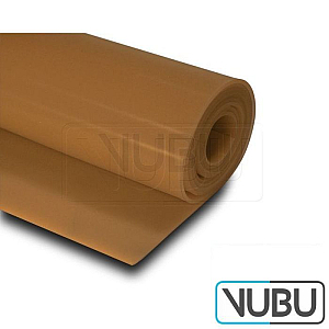 Silicon mat flat 3000mm x 1200mm x 2mm reddish brown WITHOUT LOGO