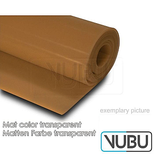 Silicon mat flat 3000mm x 1200mm x 2mm transparent WITHOUT LOGO