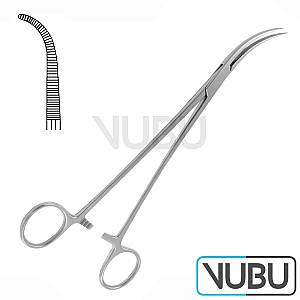 HEISS ARTERY FORCEPS STRONG CURVED 20,0CM