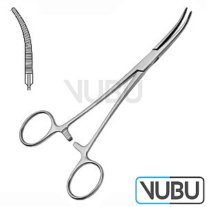 PEAN-DELICATE ARTERY FORCEPS CURVED 14,0CM