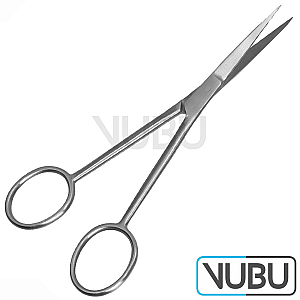 DISSECTING SCISSORS STRAIGHT POINTED 11,0CM