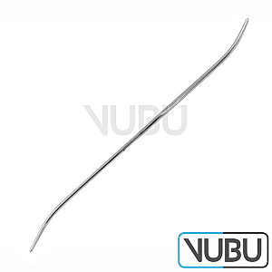 PRATT Uterus Dilatator doppelt S-gebogen 5,6mm / 6,3mm mit Charr. 17/19