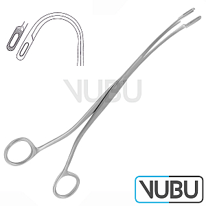 Precise Canada Mixter Hemostatic Forceps 7" 90° Curved Surgical Veterinary Clamp