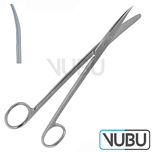 SIMS GYNECOLOGICAL SCISSORS CURVED SH-BL 23,0CM