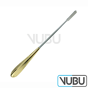 SHAPER/LANGENBECK Frontoglabellar Dissector, straight, Blade Width 10 mm, Length 9-1/2”/ 24 cm
