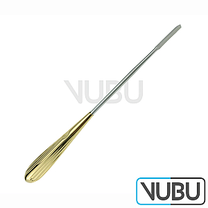 SHAPER/LANGENBECK Frontoglabellar Dissector, straight, Blade Width 5 mm, Length 9-1/2”/ 24 cm