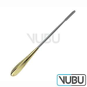 SHAPER/LANGENBECK Frontoglabellar Dissector, straight, Blade Width 7 mm, Length 9-1/2”/ 24 cm