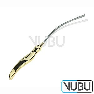 SHAPER/RAMIREZ Periosteal Dissector, curved “S” shaped, Blade Width 5 mm, Length 9 1/2 24,0 cm, with Ergo-Handle, malleable