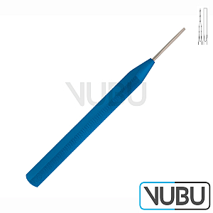 REES Nasal Osteotome, mit blauem Aluminium Handgriff, 20cm/8 3,0mm
